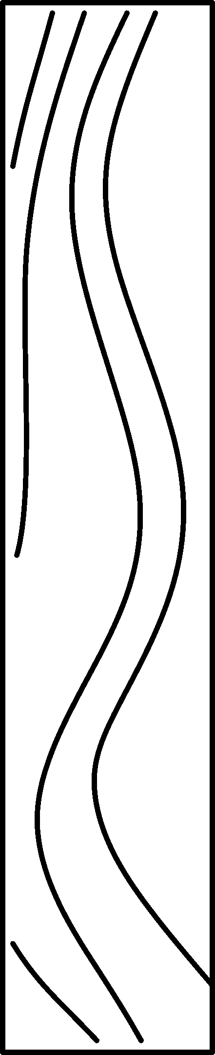 Чертёж Дора шириной 400 мм.